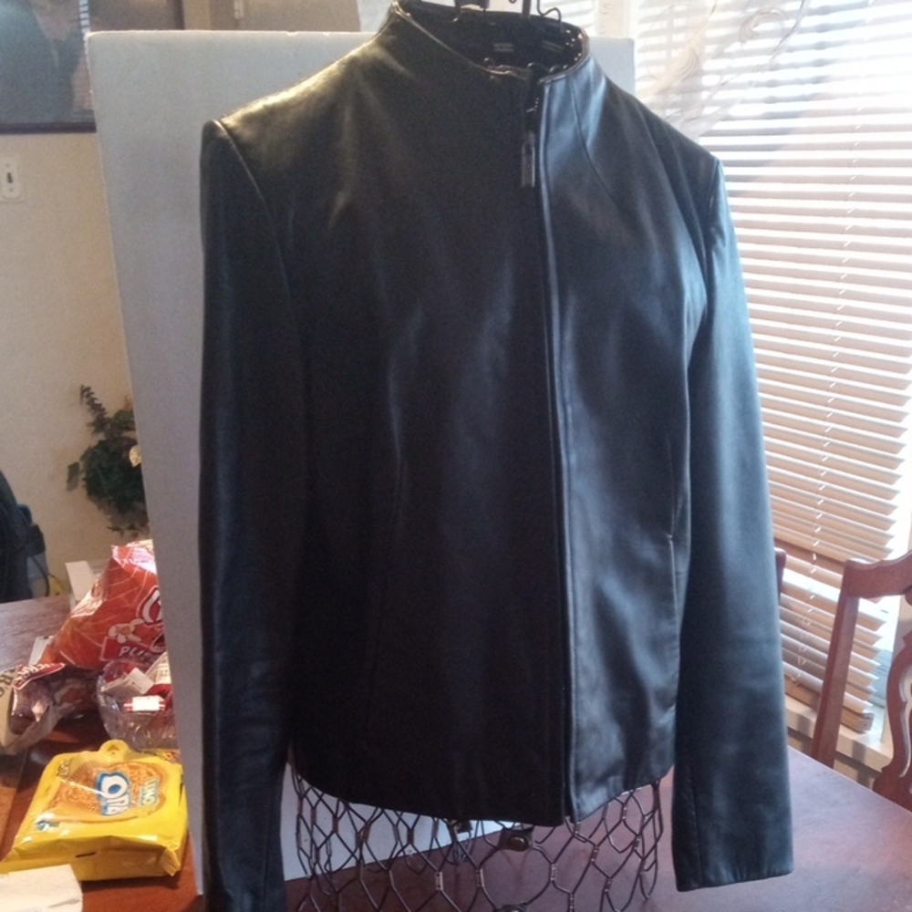 Women's Black Lambskin Leather Jacket